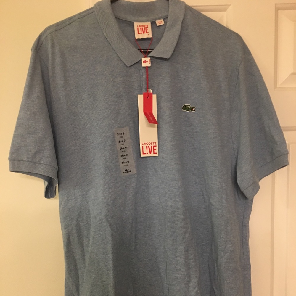 Three Men’s Polo, Lacoste and Faconnable shirts